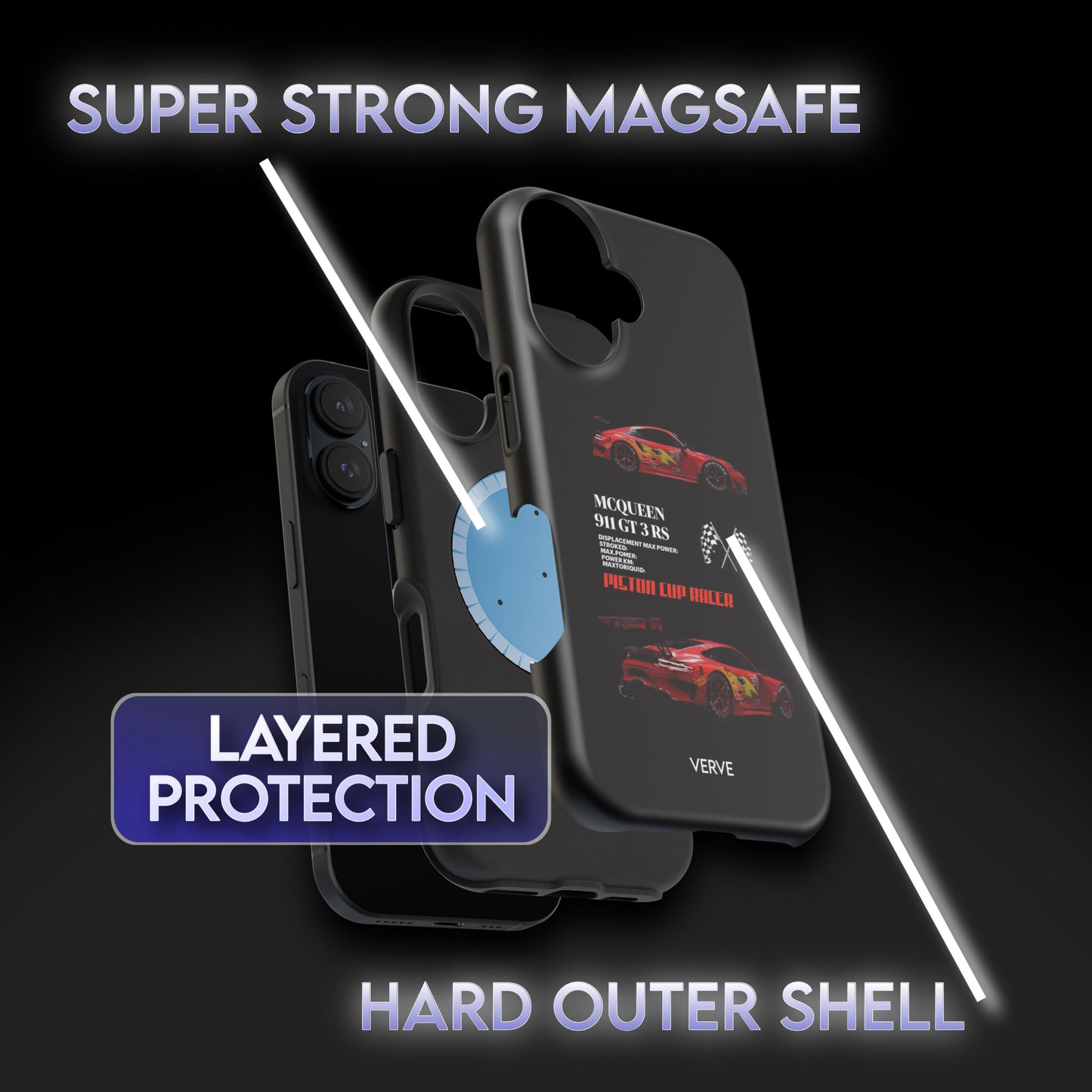 Cars McQueen 911 GT3 RS Phone Case