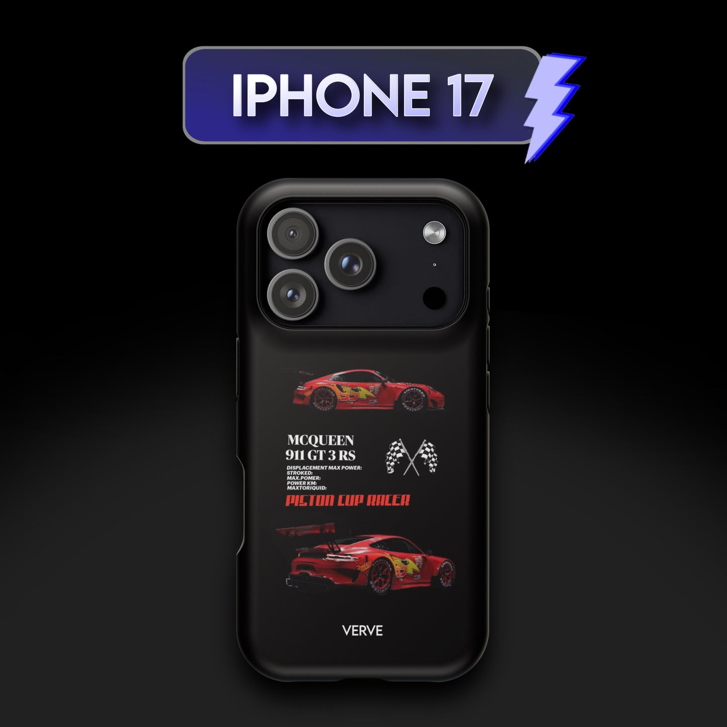Cars McQueen 911 GT3 RS Phone Case