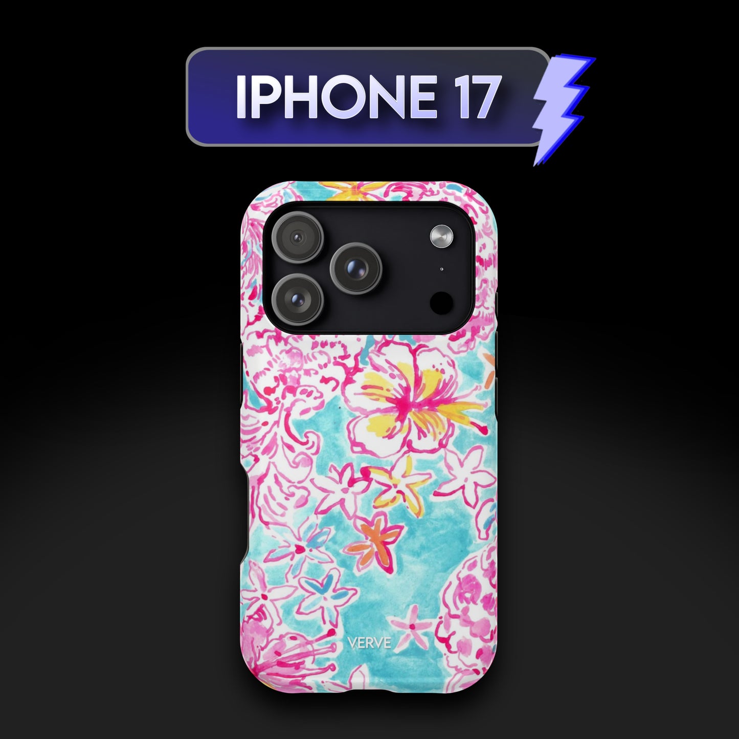 Tropical Watercolor Flowers Phone Case