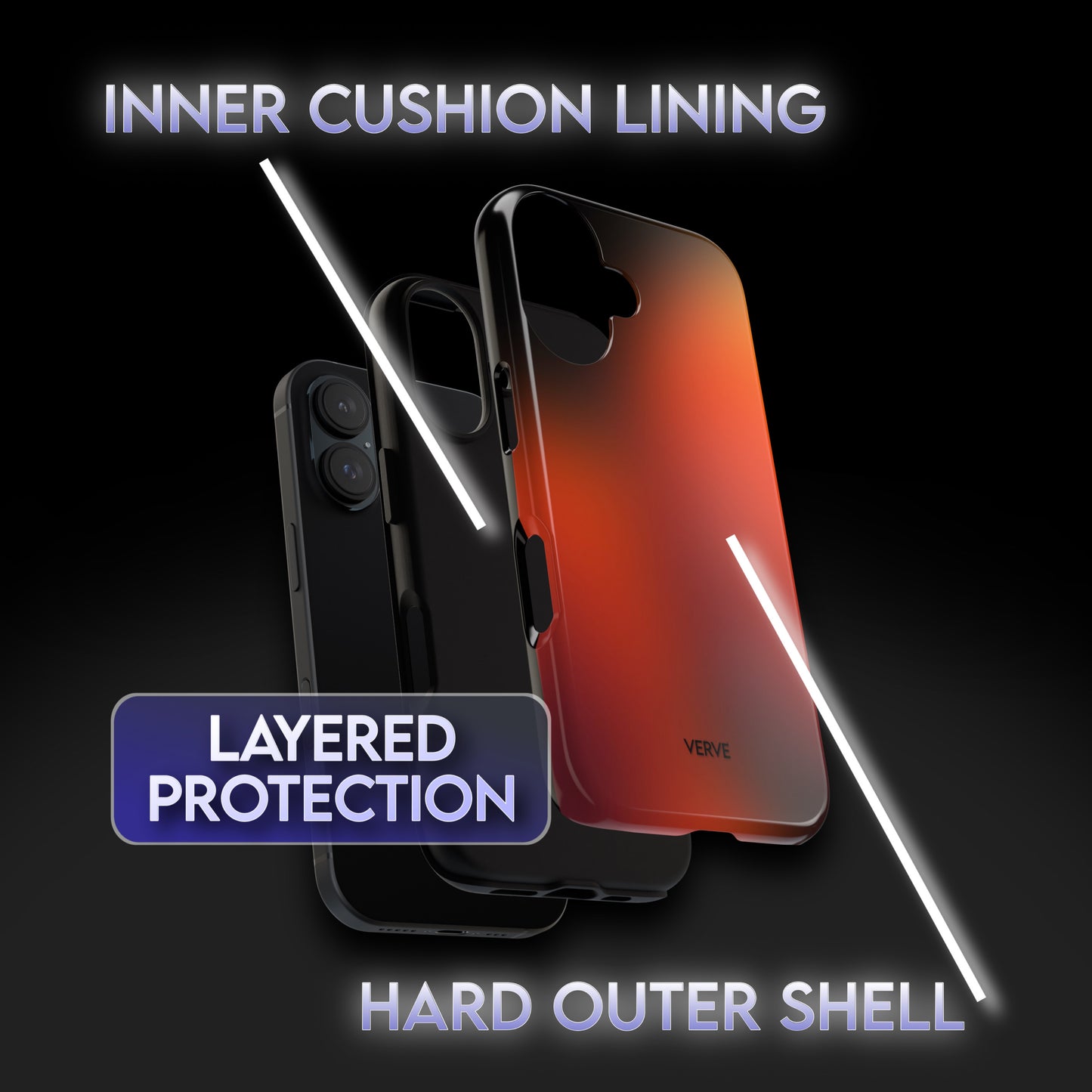 Orange Gradient Phone Case