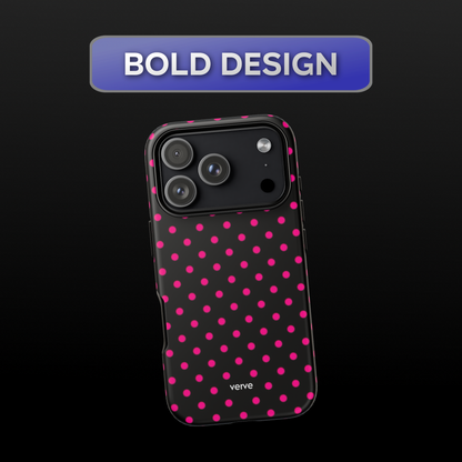 Pink Polka Dots Phone Case