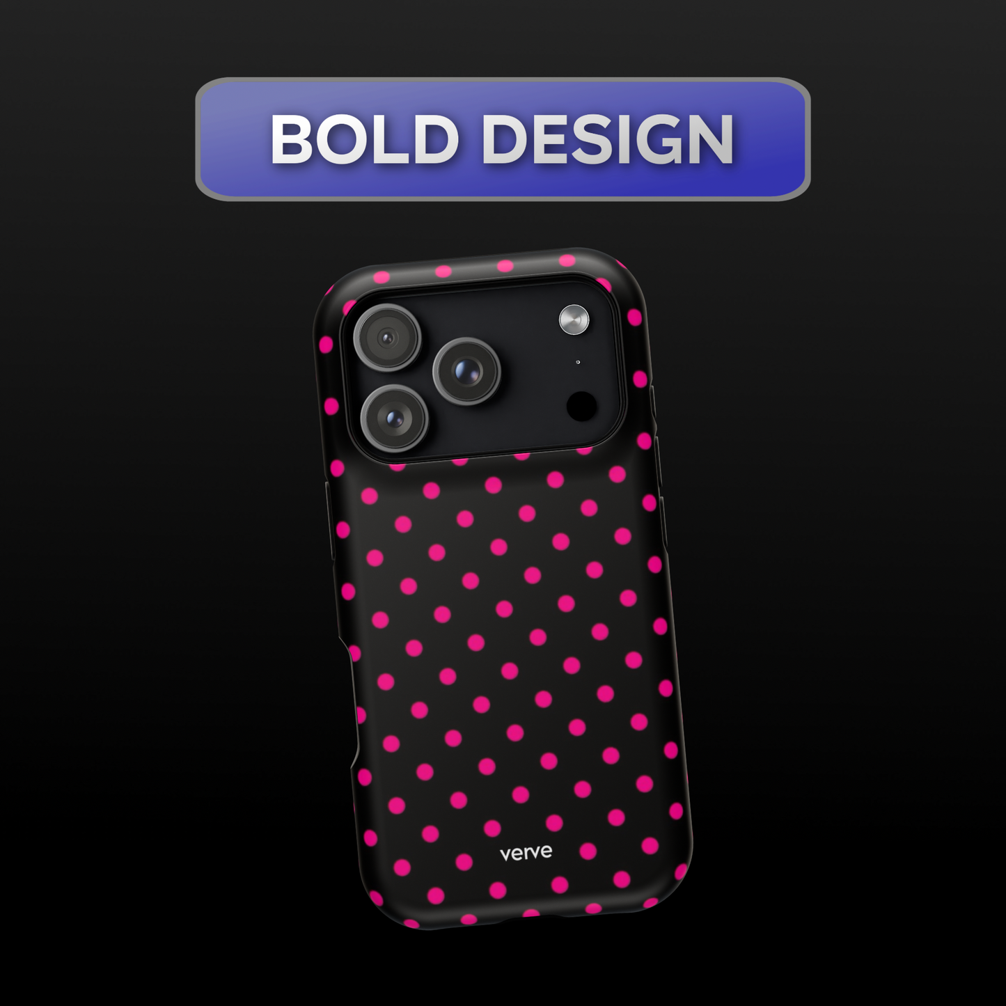 Pink Polka Dots Phone Case